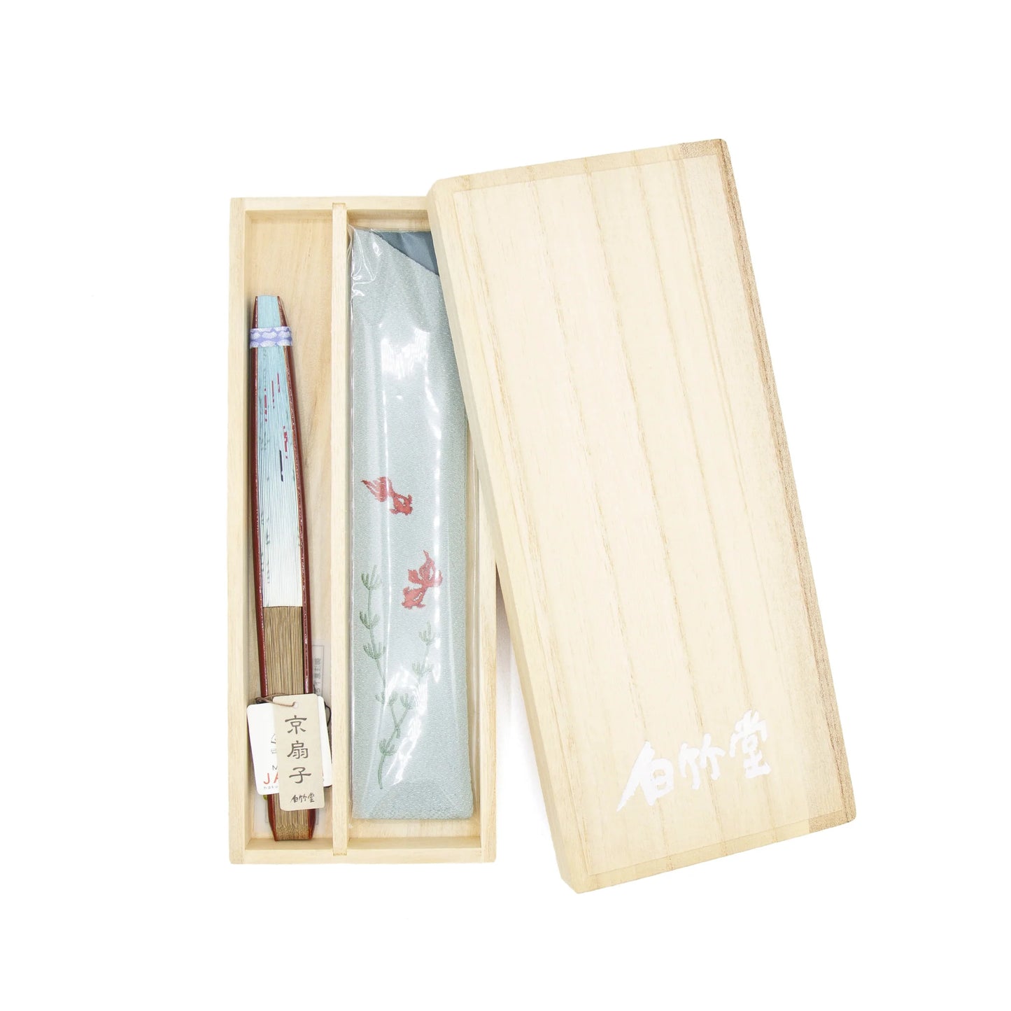 Kyo-sensu (Japanese folding fan) for Women - Fireworks - , Made in Kyoto, Japan , Kyoto sensu
