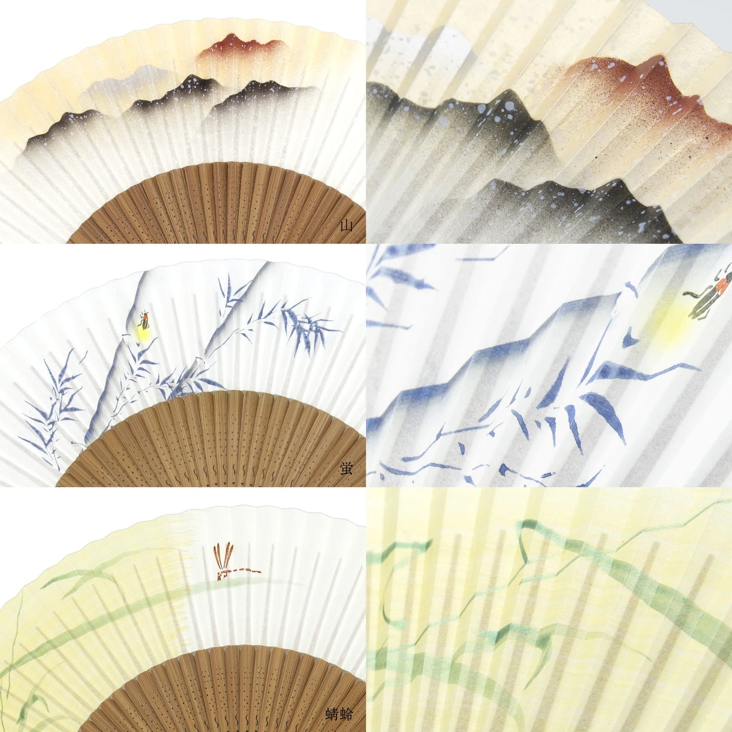 Kyo-sensu (Japanese folding fan) for Men - Carp - , Made in Kyoto, Japan , Kyoto sensu