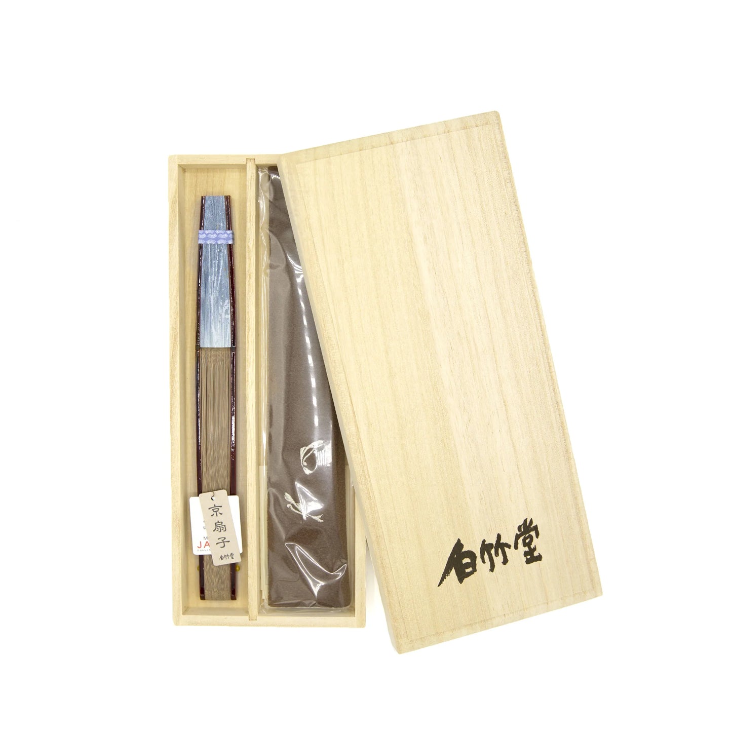 Kyo-sensu (Japanese folding fan) for Men - Gourd - , Made in Kyoto, Japan , Kyoto sensu