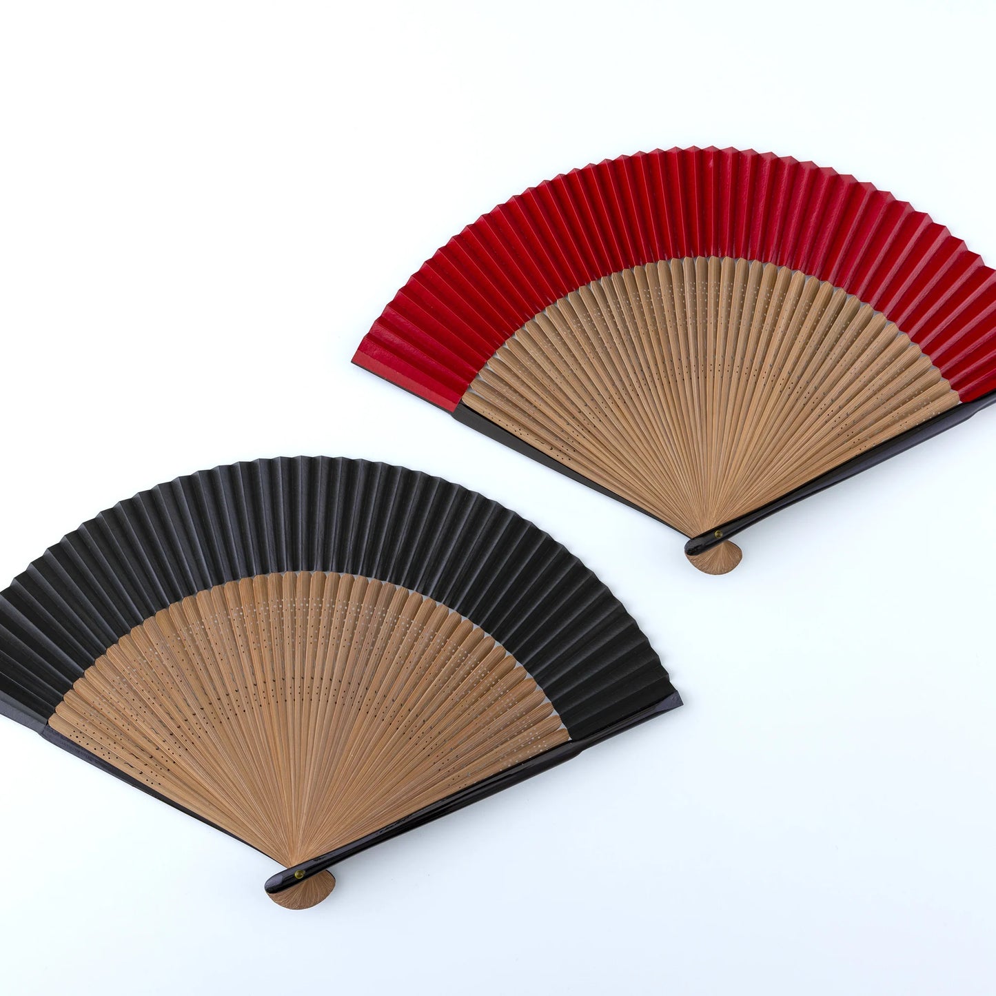 Kyo-sensu (Japanese folding fan) for Men - Kakishibu / Black - , Made in Kyoto , Japan, Kyoto sensu