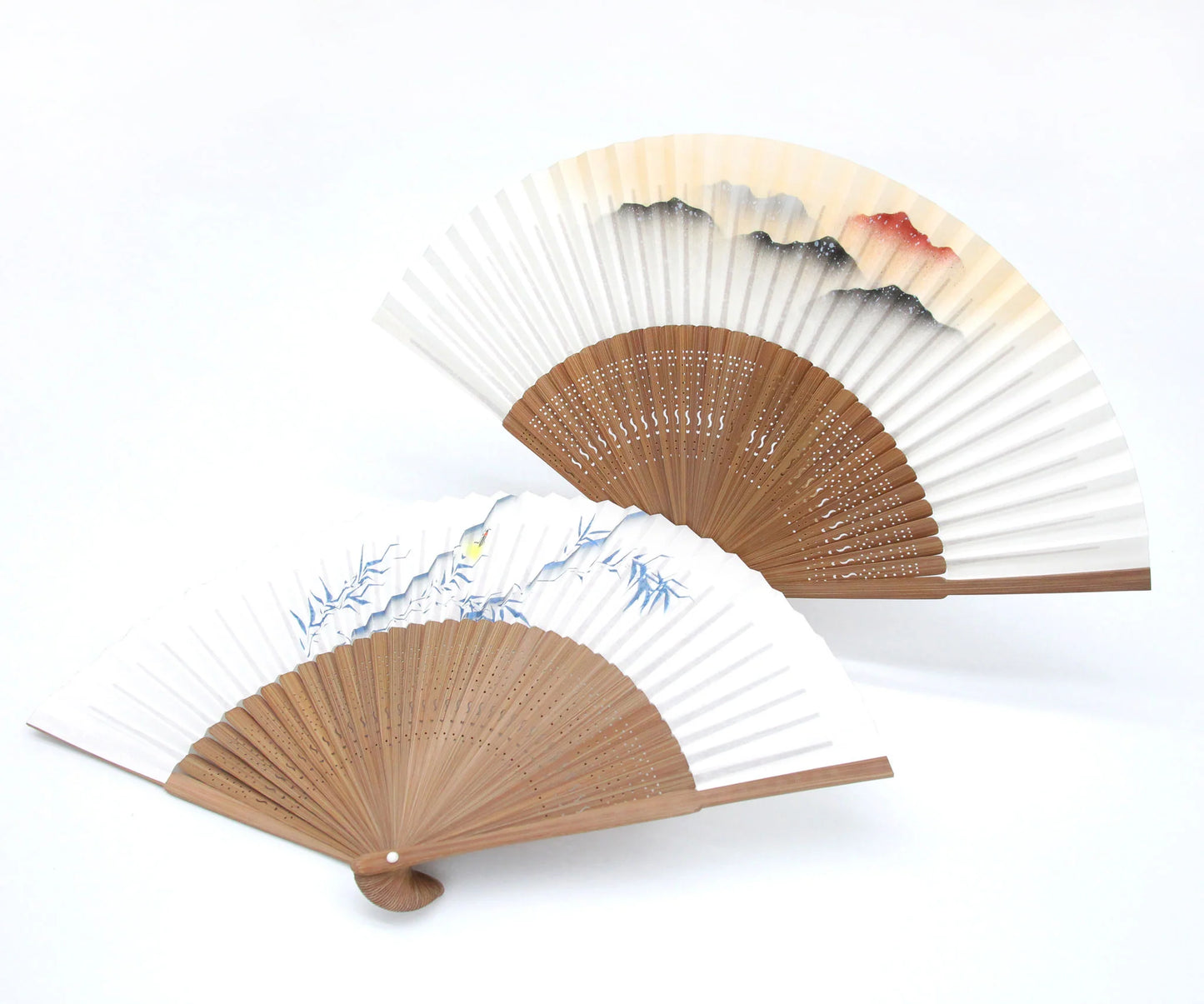 Kyo-sensu (Japanese folding fan) for Men - Carp - , Made in Kyoto, Japan , Kyoto sensu