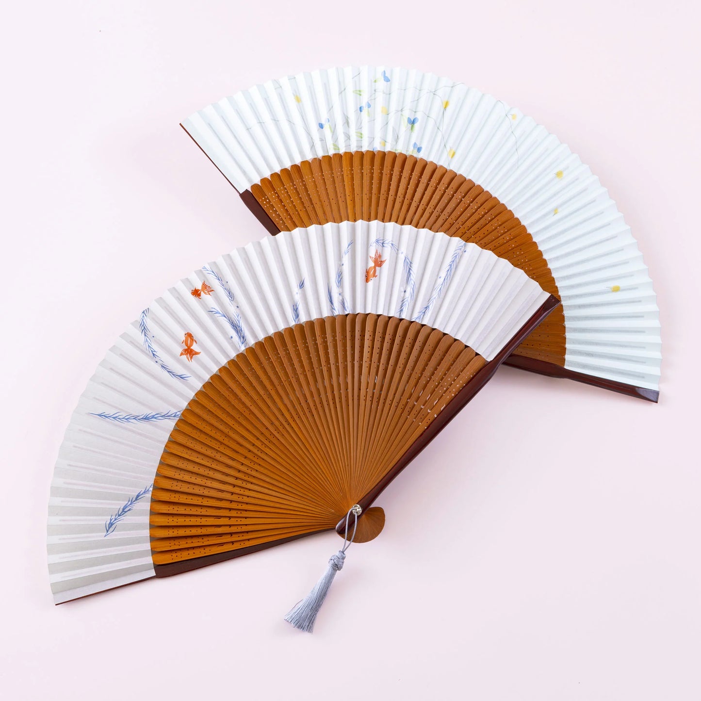 Kyo-sensu (Japanese folding fan) for Women - Firefly - , Made in Kyoto, Japan , Kyoto sensu
