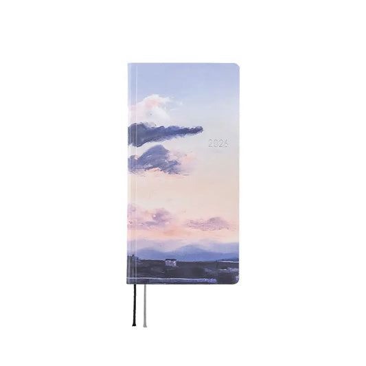 PRE-ORDER Hobonichi Techo 2026 Kyohei Sakaguchi: En Route to Kumamoto Port at Dawn Weeks Hardcover Book / Weekly Horizontal / Jan start / Mon start - English Edition