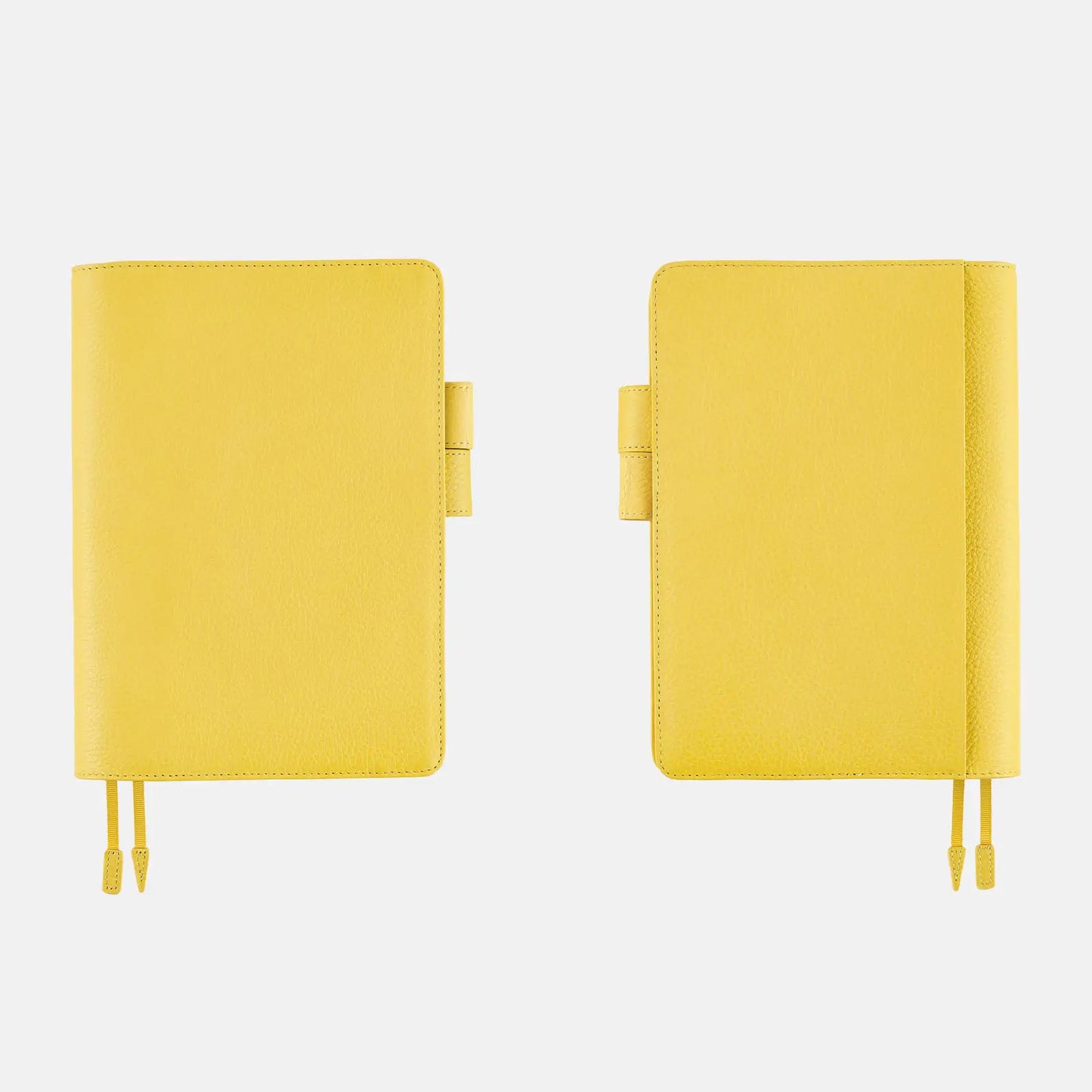 Leather: Brilliant Yellow [Hobonichi Cousin (A5) Techo Cover] (Cover Only)