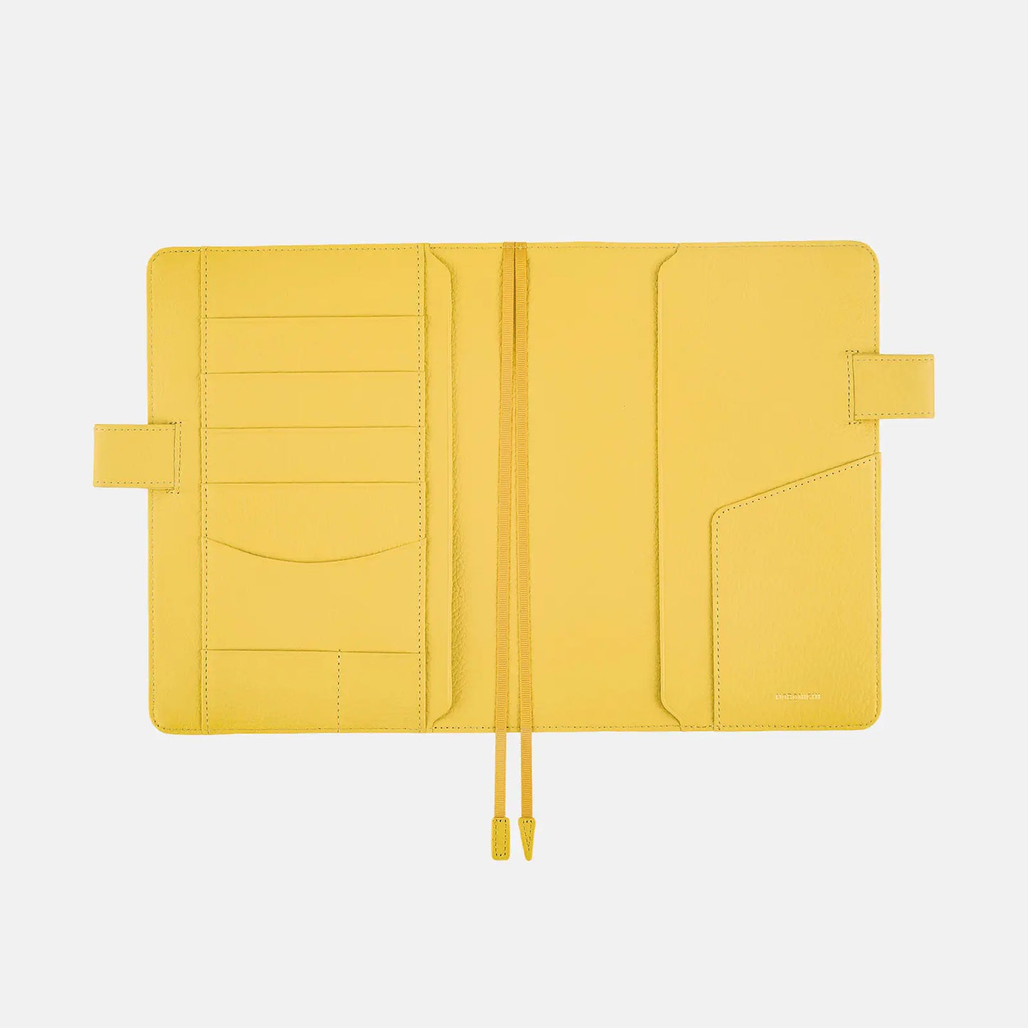 Leather: Brilliant Yellow [Hobonichi Cousin (A5) Techo Cover] (Cover Only)