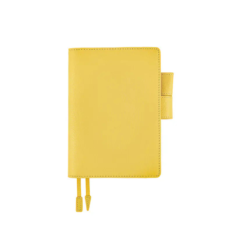 Leather: Brilliant Yellow [Hobonichi Original (A6) Techo Cover] (Cover Only)