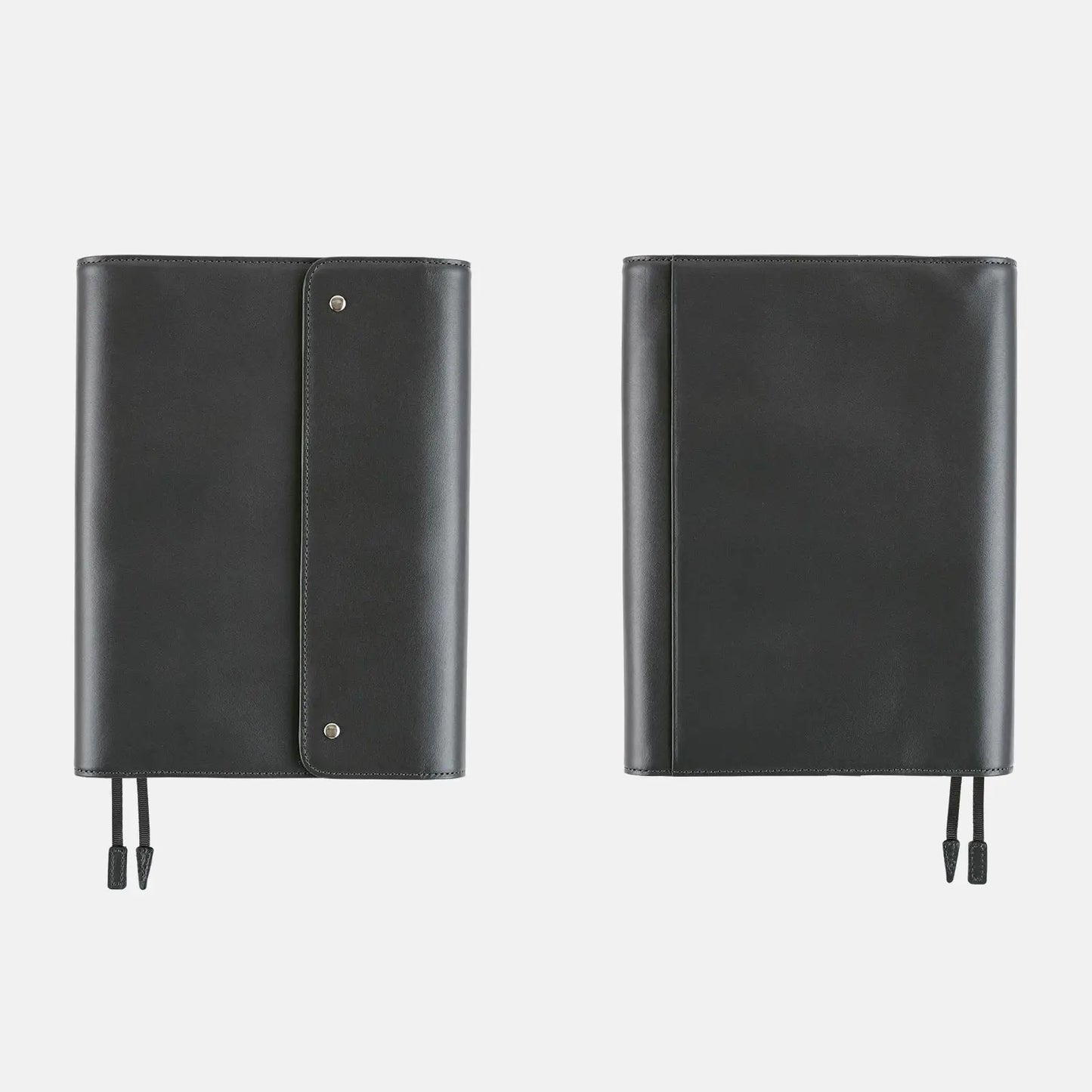 Leather: Charcoal Gray [Hobonichi Cousin (A5) Techo Cover] (Cover Only)
