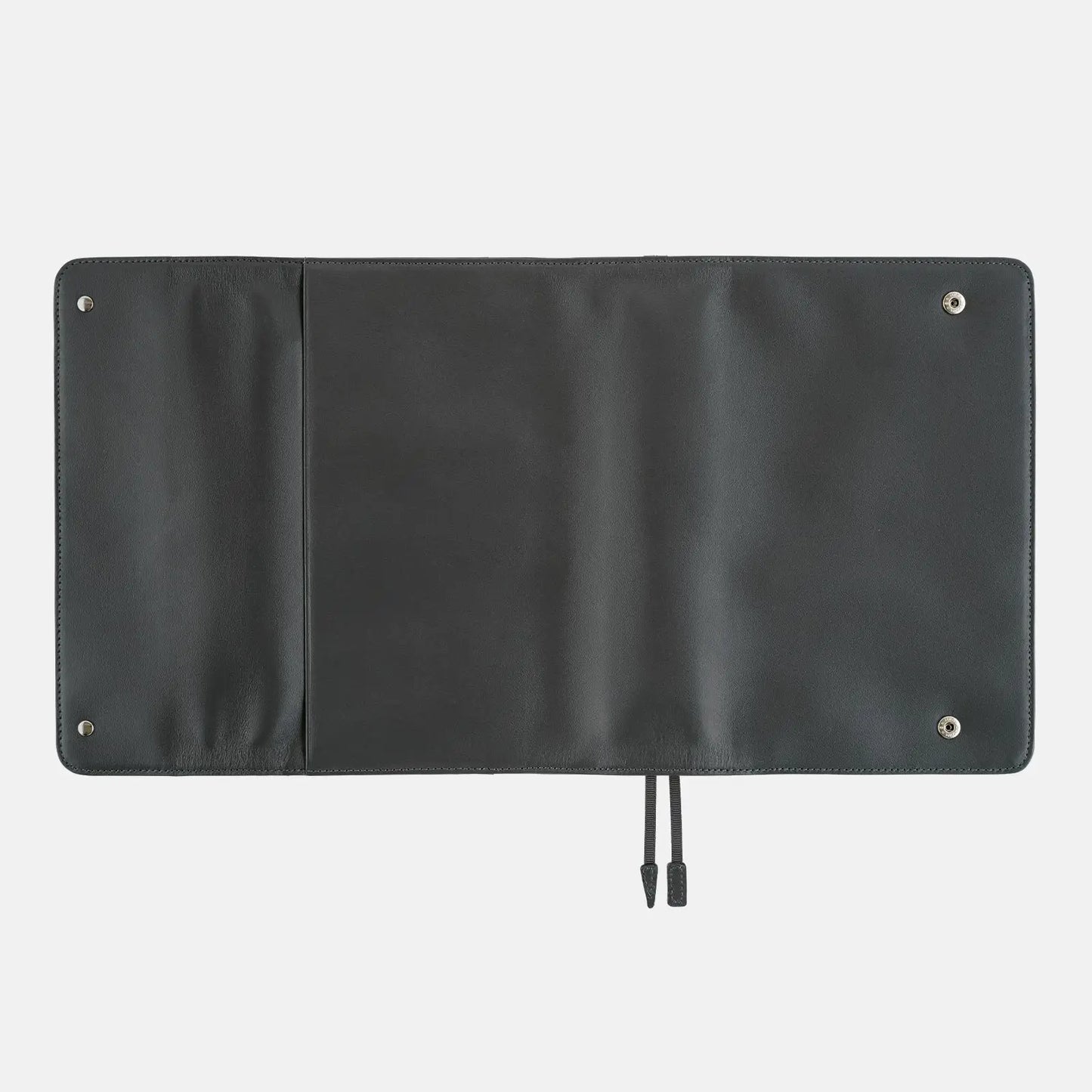 Leather: Charcoal Gray [Hobonichi Cousin (A5) Techo Cover] (Cover Only)
