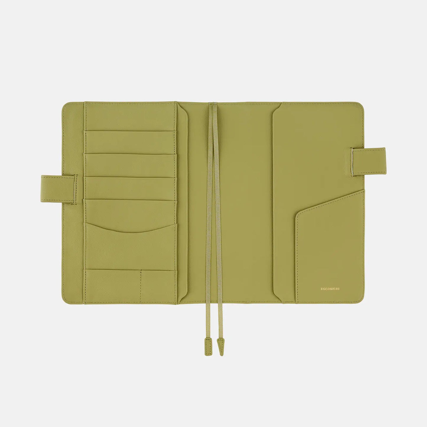 Leather: Sage Green [Hobonichi Cousin (A5) Techo Cover] (Cover Only)