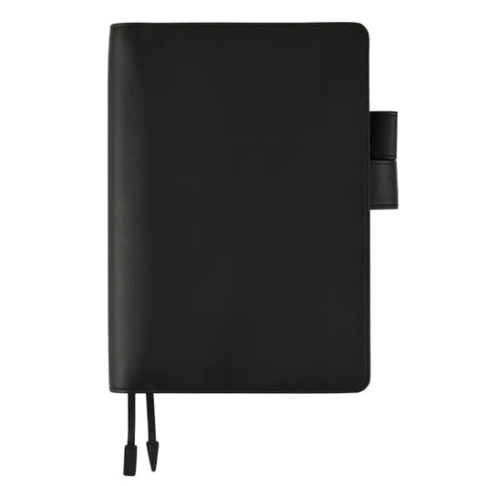 Leather: TS Basic - Black [Hobonichi Cousin (A5) Techo Cover] (Cover Only)
