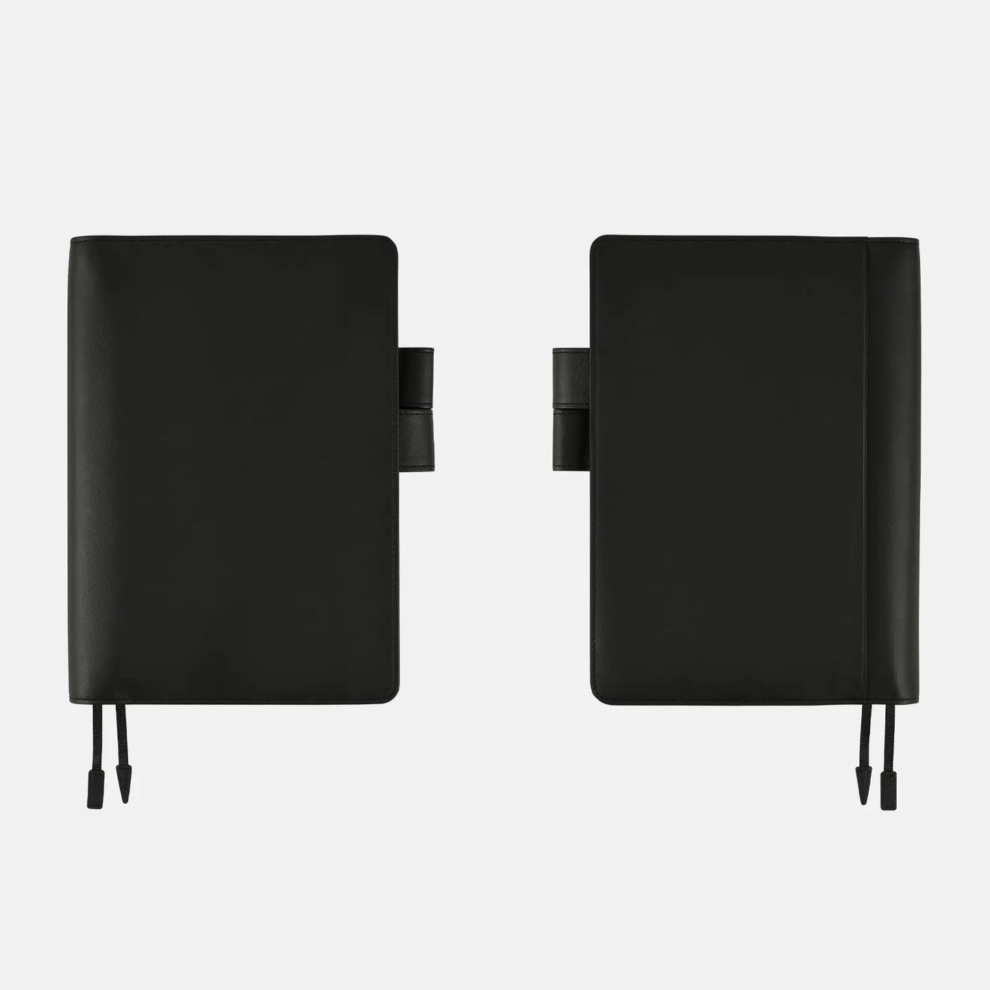 Leather: TS Basic - Black [Hobonichi Cousin (A5) Techo Cover] (Cover Only)