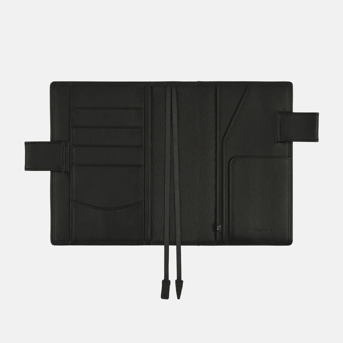 Leather: TS Basic - Black [Hobonichi Original (A6) Techo Cover] (Cover Only)