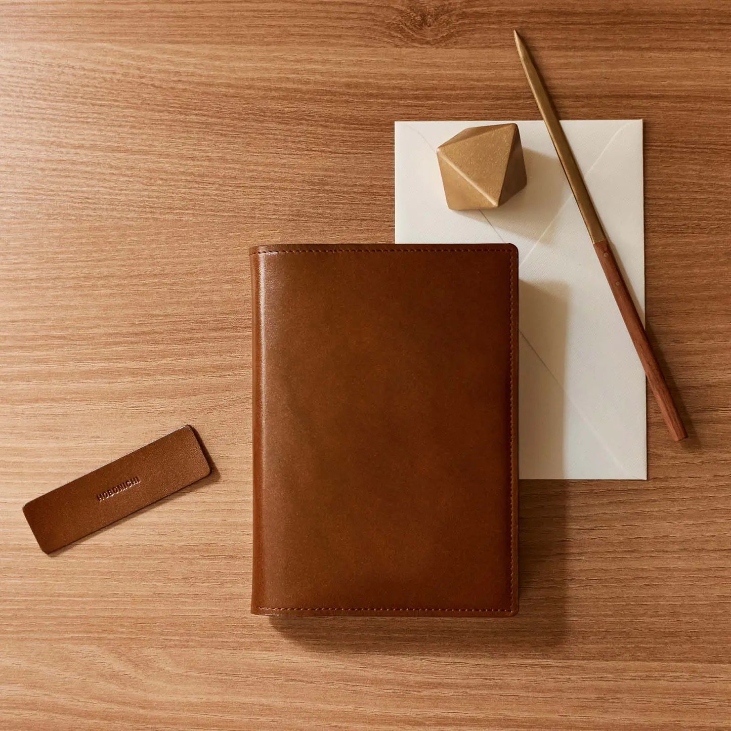 Leather: Taut (Brown) [Hobonichi Original (A6) Techo Cover] (Cover Only)