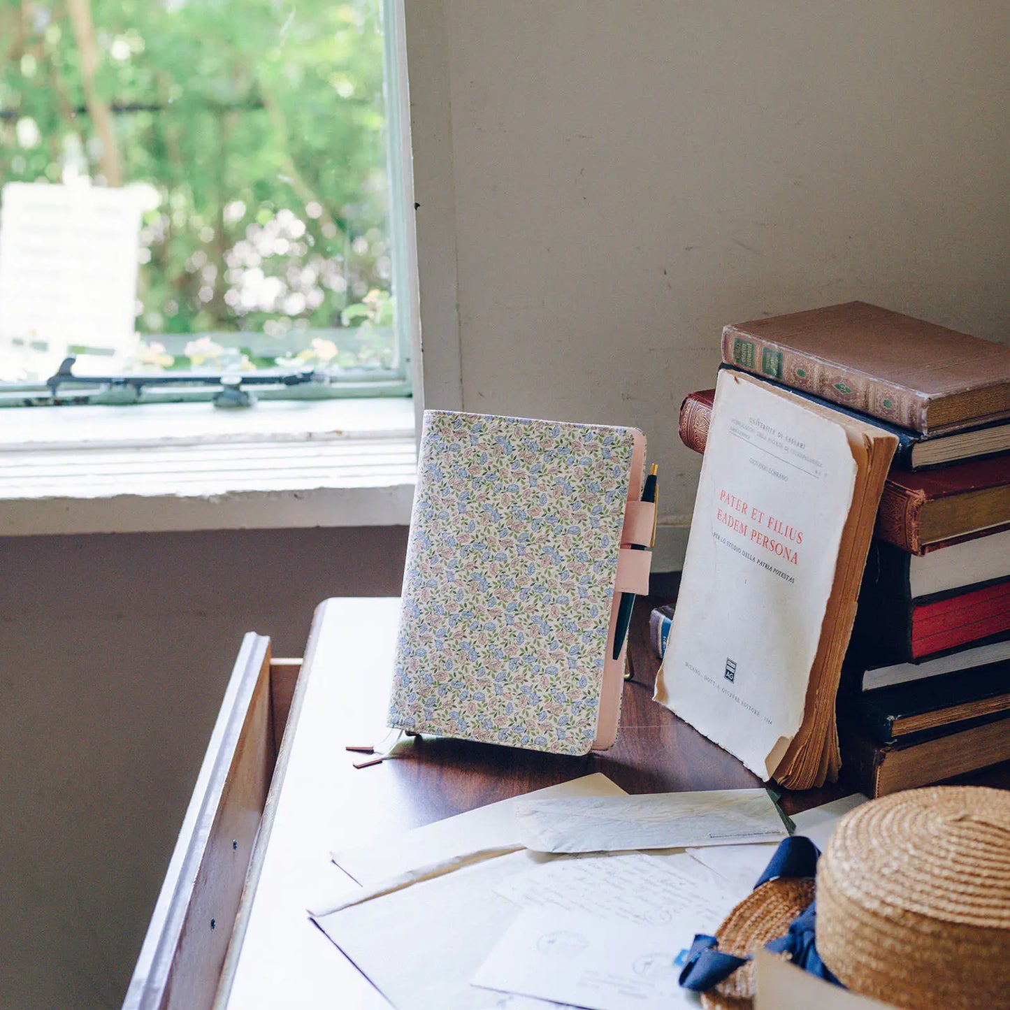 Liberty Fabrics: Sasha Kiora [Hobonichi Cousin (A5) Techo Cover] (Cover Only)