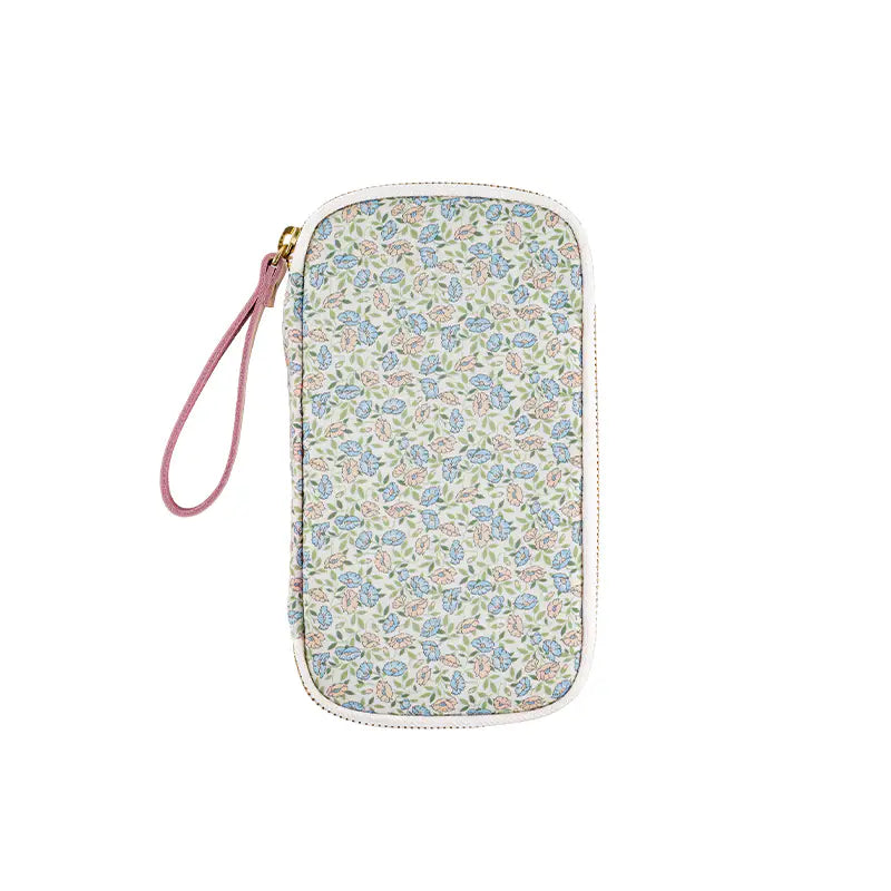 Liberty Fabrics: Sasha Kiora Small Drawer Pouch,  Hobonichi Small Drawer Pouch