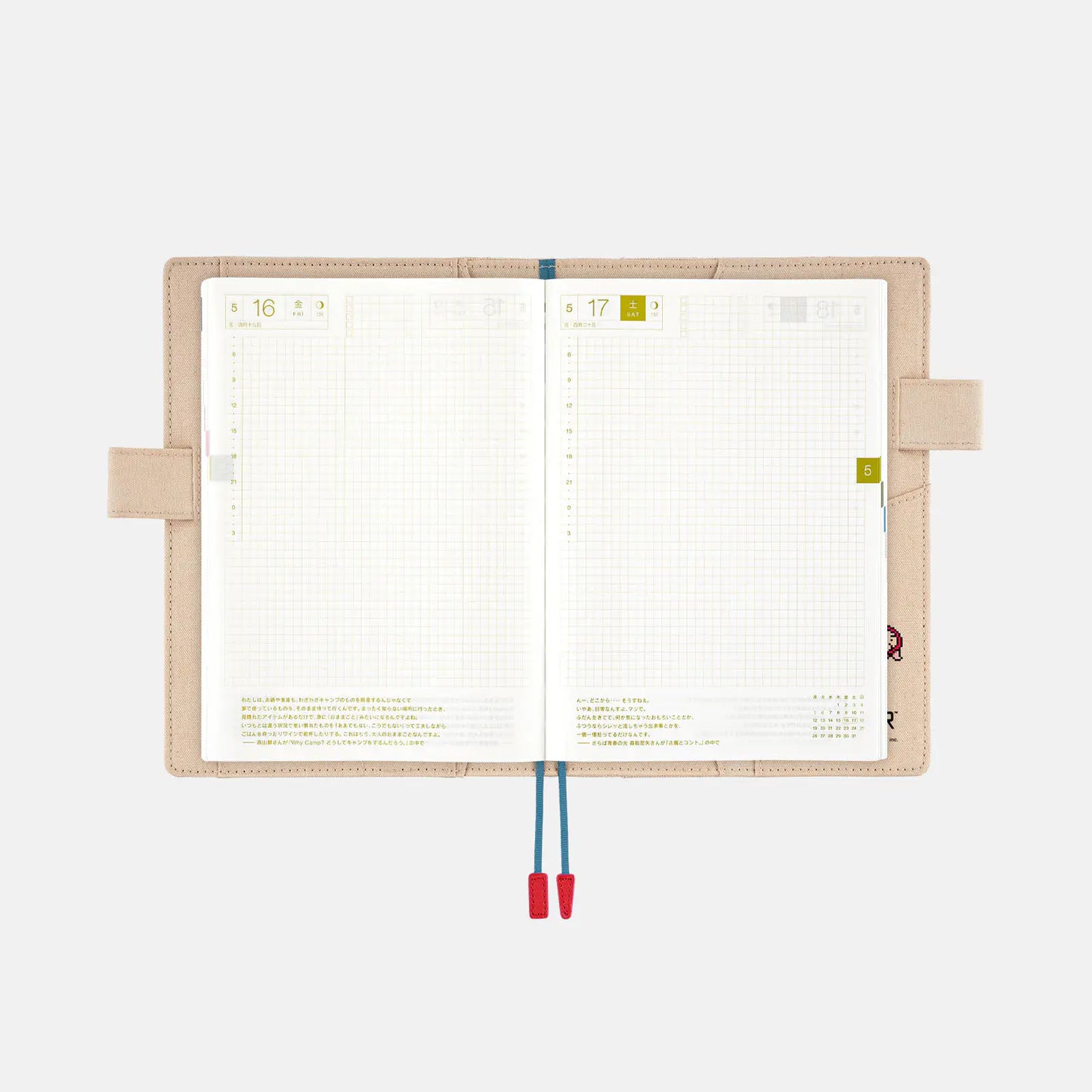 MOTHER: Franklin Badge [Hobonichi Cousin (A5) Techo Cover] (Cover Only)