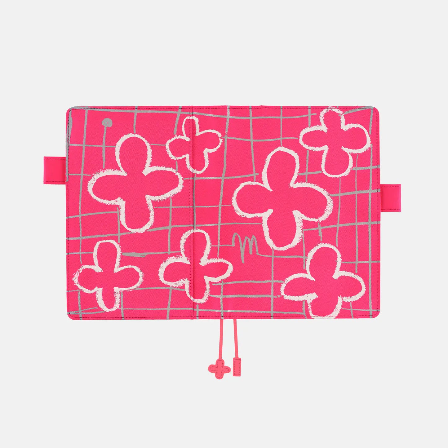 Makoto Matsubayashi: Pink Flowers [Hobonichi Cousin (A5) Techo Cover] (Cover Only)