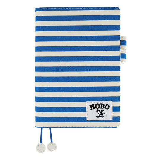 Marine Stripes [Hobonichi Cousin (A5) Techo Cover] (Cover Only)