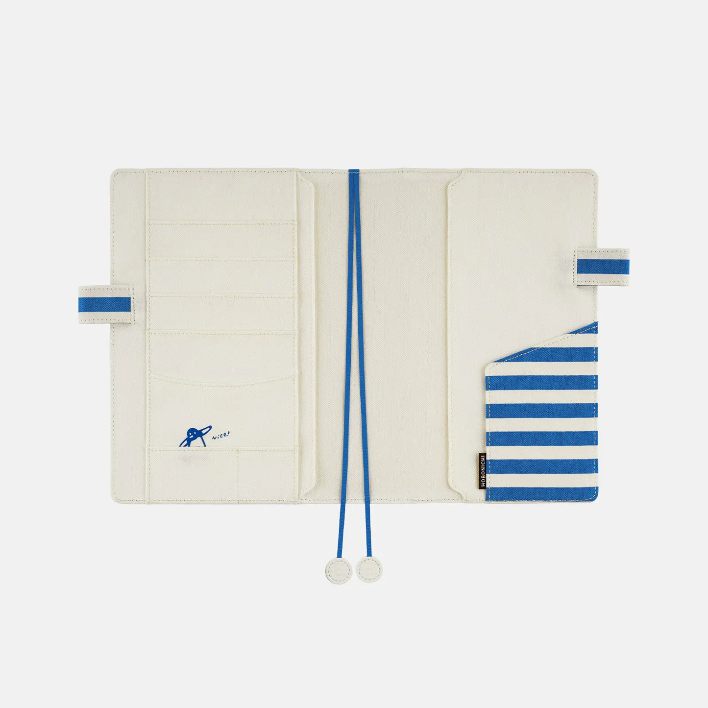 Marine Stripes [Hobonichi Cousin (A5) Techo Cover] (Cover Only)