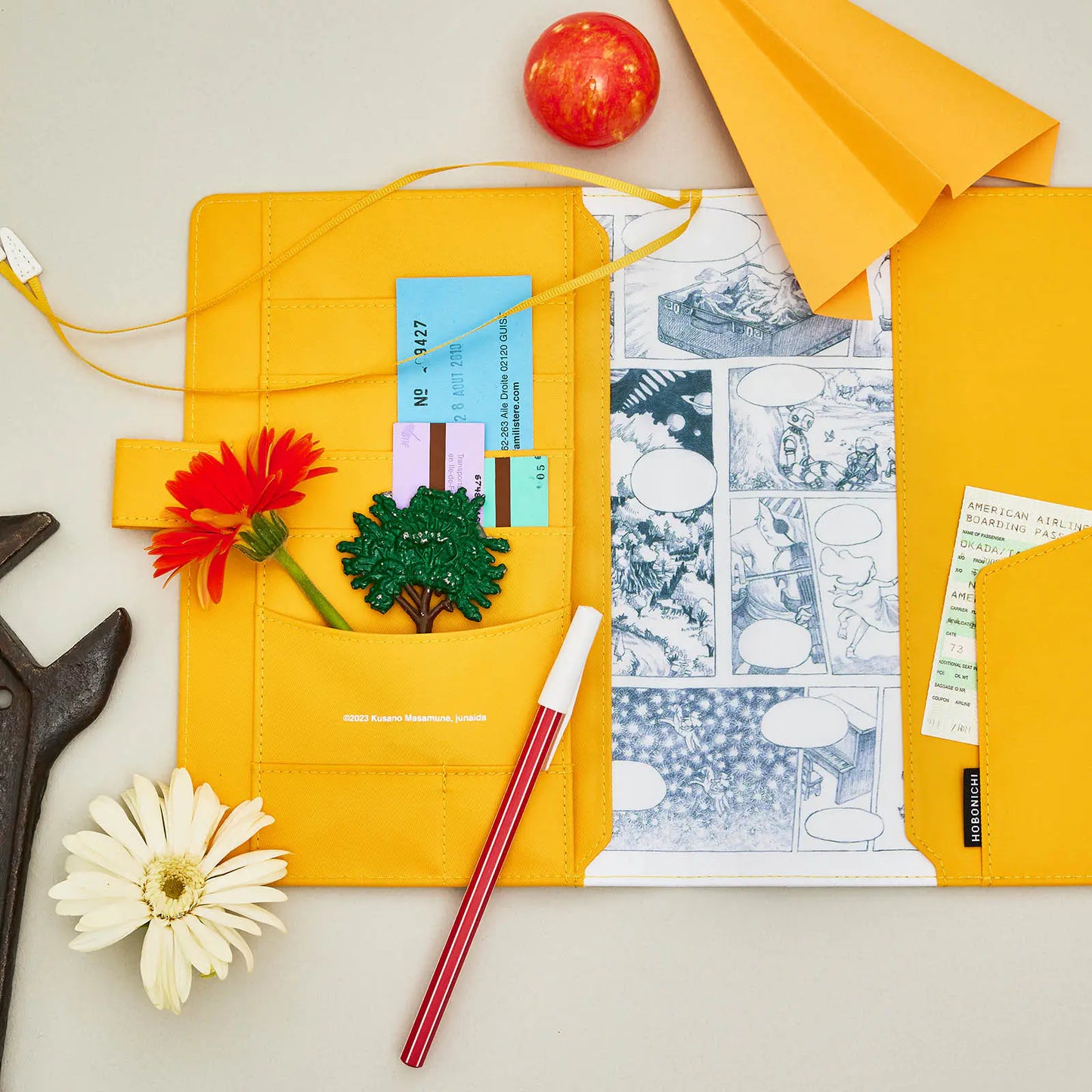 Masamune Kusano x junaida: Himitsu Stranger [Hobonichi Cousin (A5) Techo Cover] (Cover Only)