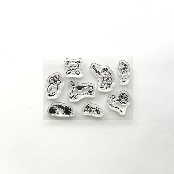 Mizushima: JIZAI Clear Stamp LOG Techo Moriage-tai - 02 -