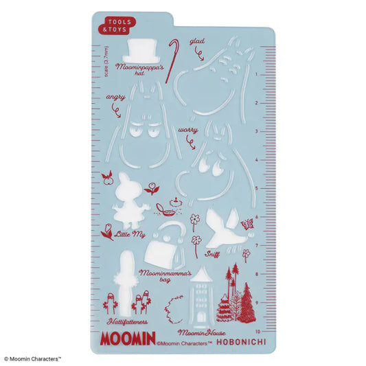 PRE-ORDER Moomin: Hobonichi Stencil - Moomin ,  2026 Hobonichi Accessories