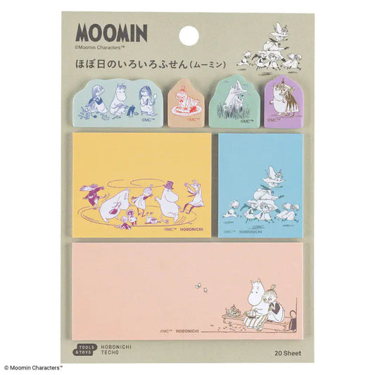PRE-ORDER Moomin: Hobonichi Various Sticky Notes ,  2026 Hobonichi Accessories