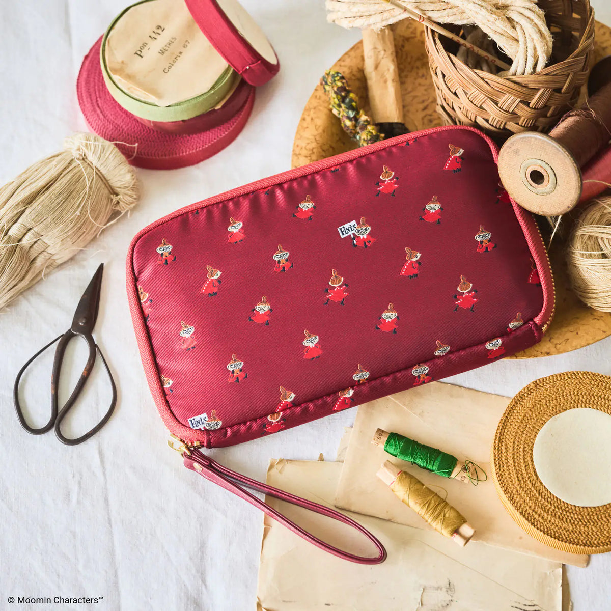 Moomin: Little My Everywhere! Drawer Pouch Áne, Hobonichi Drawer Pouch Áne