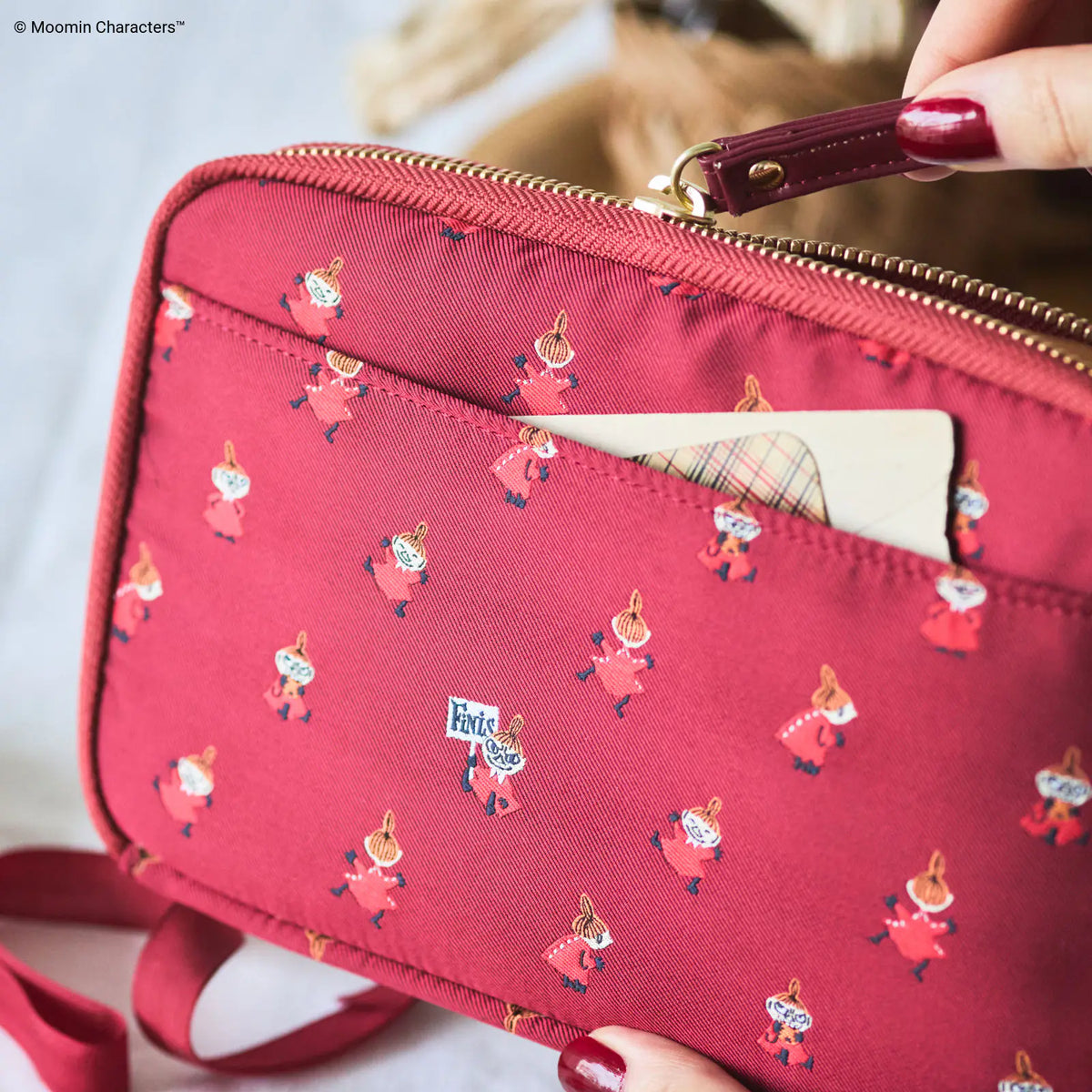 Moomin: Little My Everywhere! Drawer Pouch Áne, Hobonichi Drawer Pouch Áne