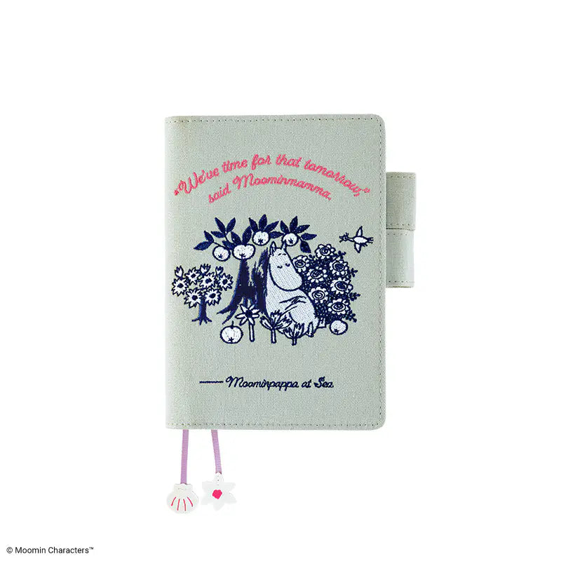 Moomin: My Yard (Pale Mint) [Hobonichi Original (A6) Techo Cover] (Cover Only)