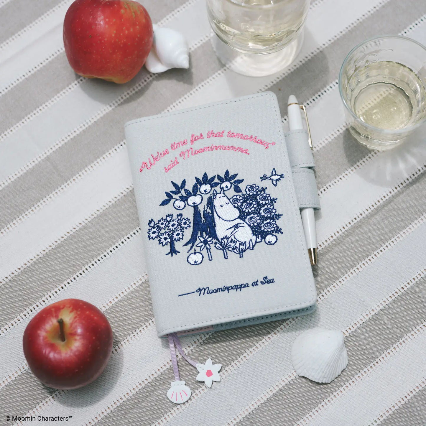 Moomin: My Yard (Pale Mint) [Hobonichi Original (A6) Techo Cover] (Cover Only)