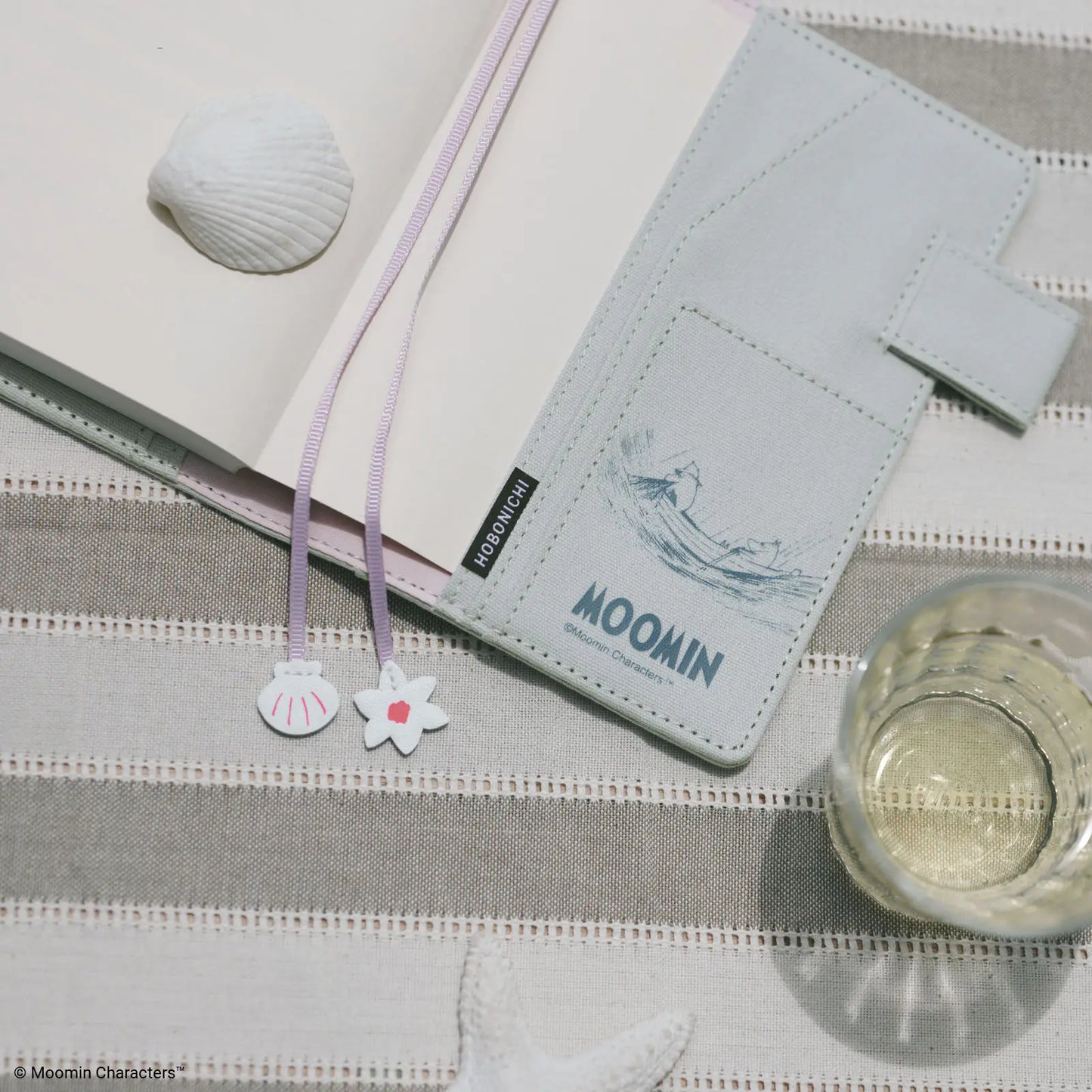 Moomin: My Yard (Pale Mint) [Hobonichi Original (A6) Techo Cover] (Cover Only)
