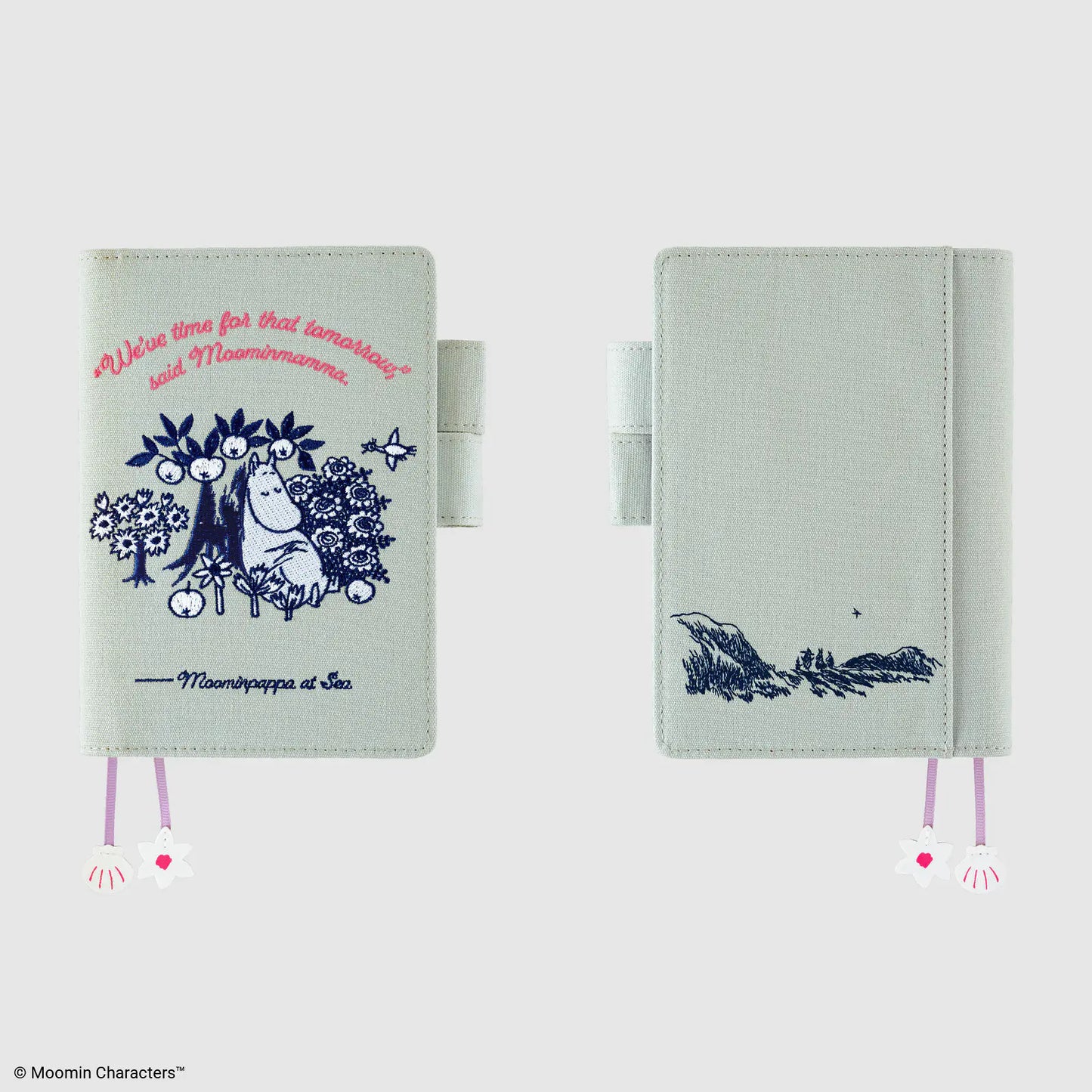 Moomin: My Yard (Pale Mint) [Hobonichi Original (A6) Techo Cover] (Cover Only)
