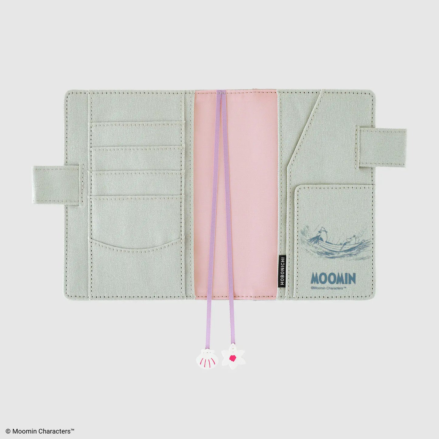 Moomin: My Yard (Pale Mint) [Hobonichi Original (A6) Techo Cover] (Cover Only)