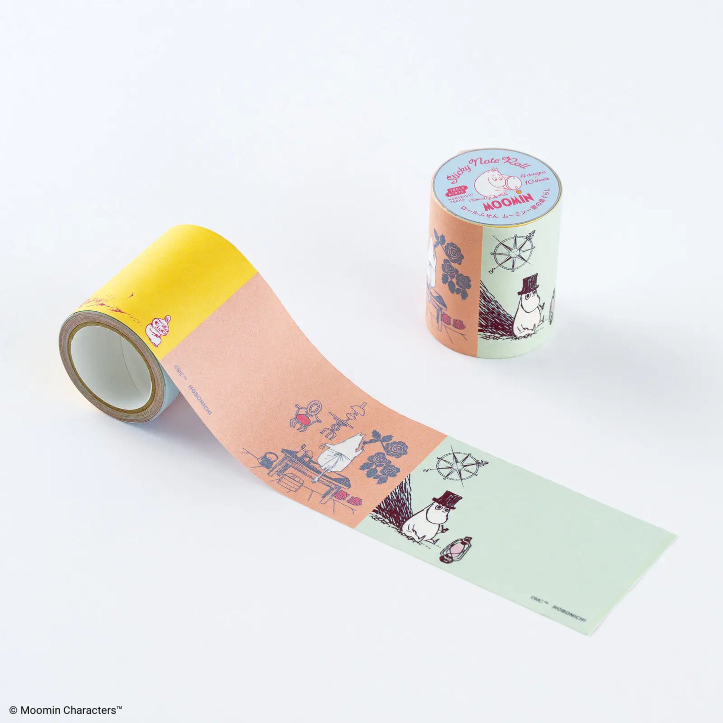 Moomin: Sticky Note Roll (Moomin Family’s Island Life), 2027 Hobonichi Accessories