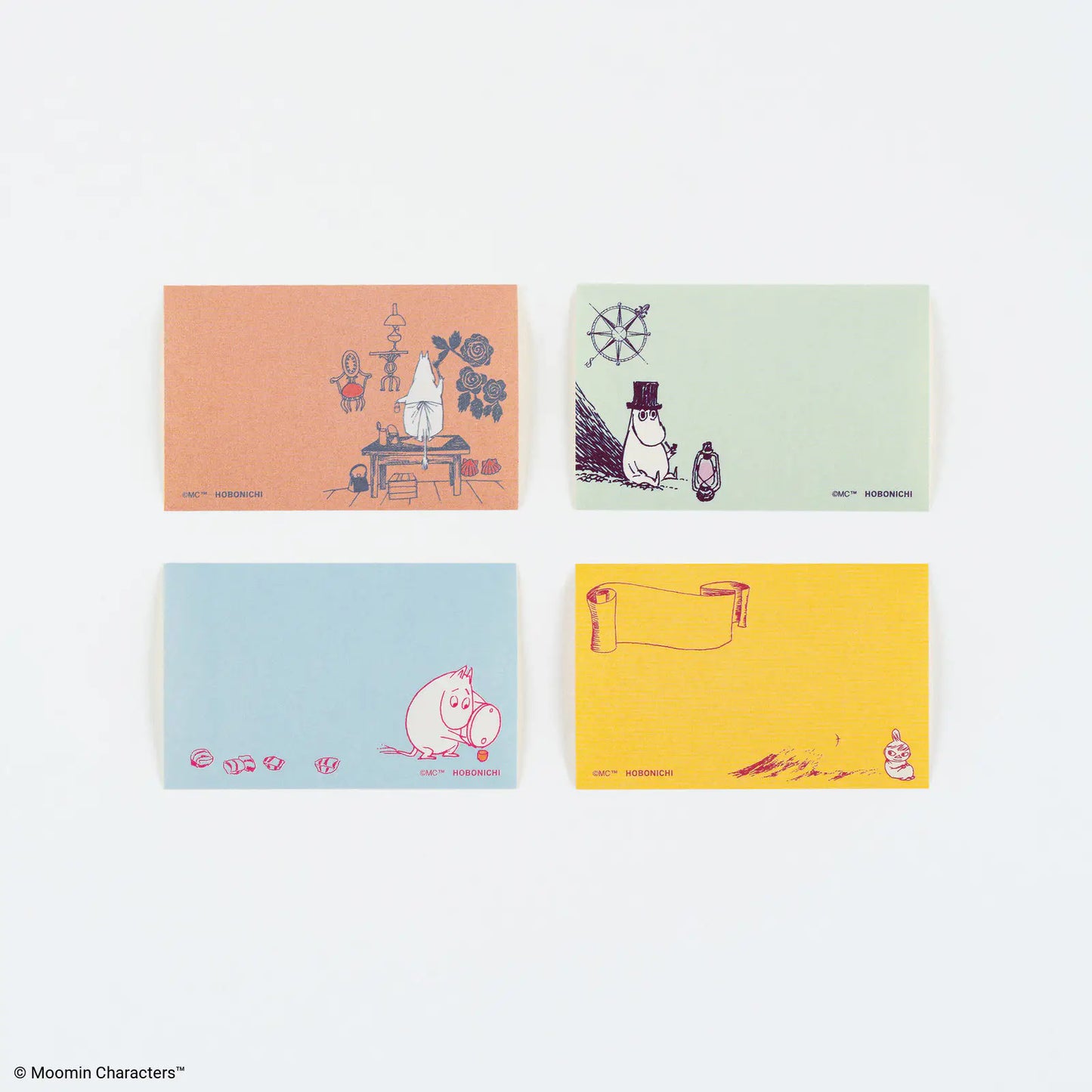 Moomin: Sticky Note Roll (Moomin Family’s Island Life), 2027 Hobonichi Accessories