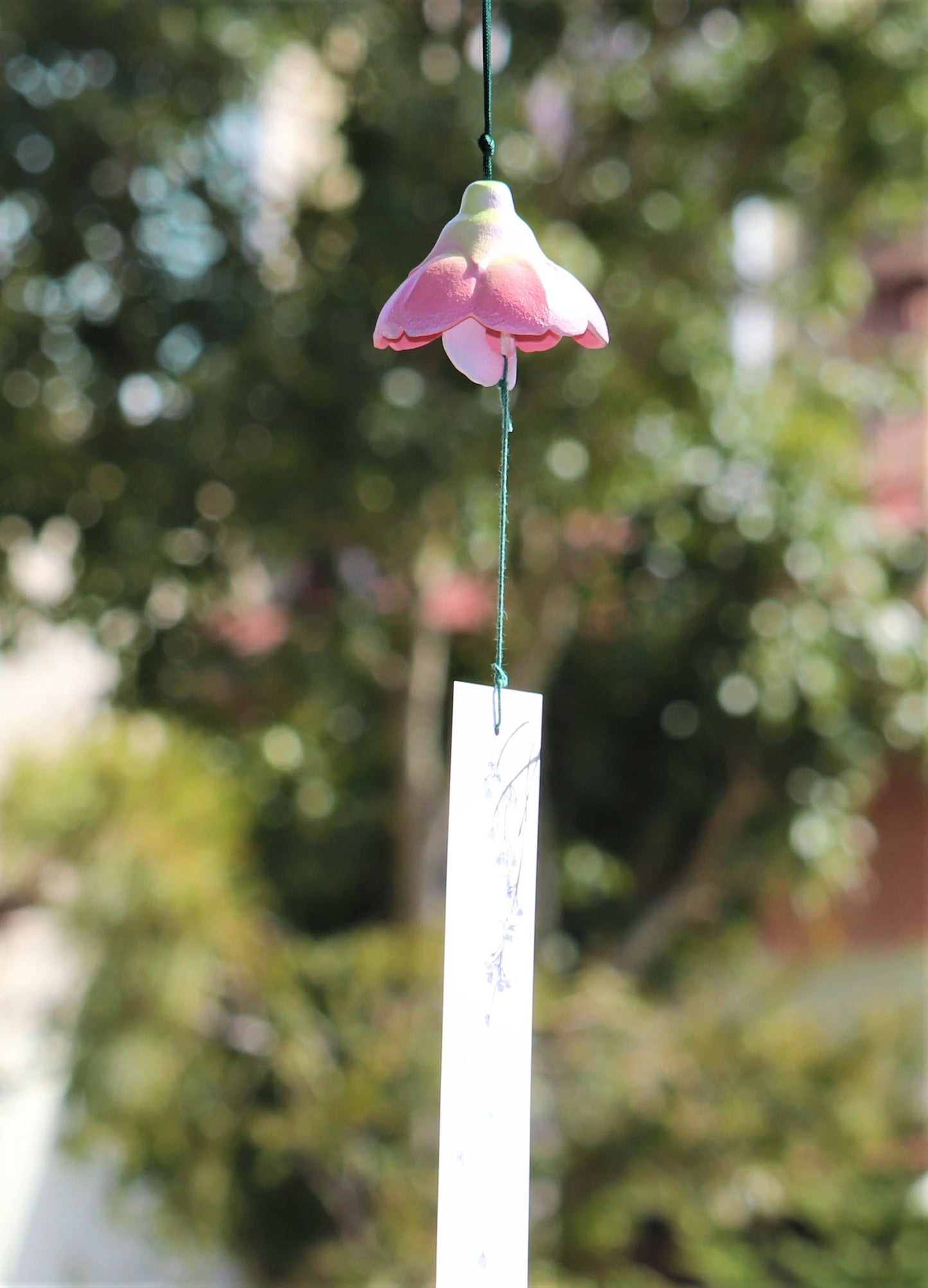 Nambu Ironware Cast Iron Japanese Wind Bell - Cherry Blossom -, Japanese furin, Japanese wind bell, Japanese wind chime