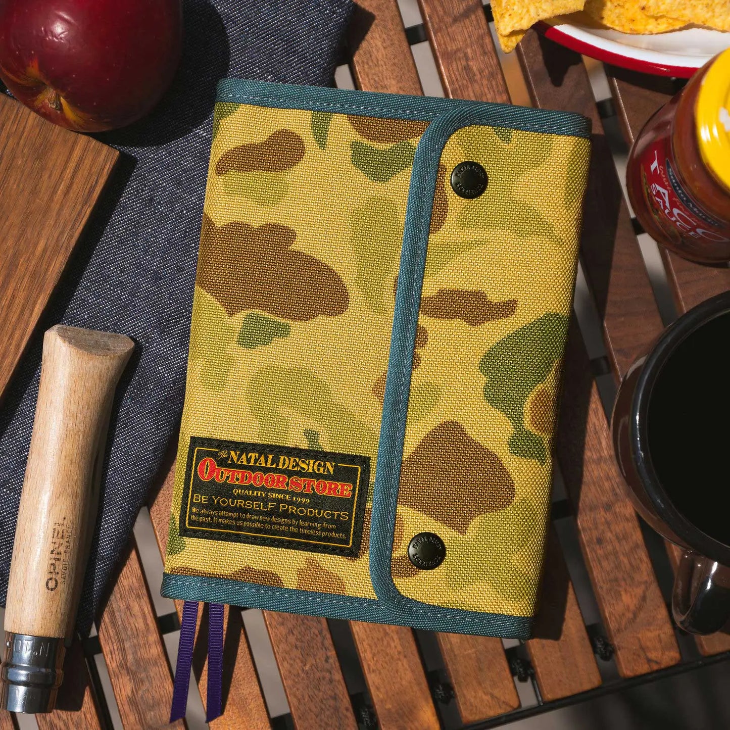 Natal Design: Hello New Day! (Camo) [Hobonichi Original (A6) Techo Cover] (Cover Only)