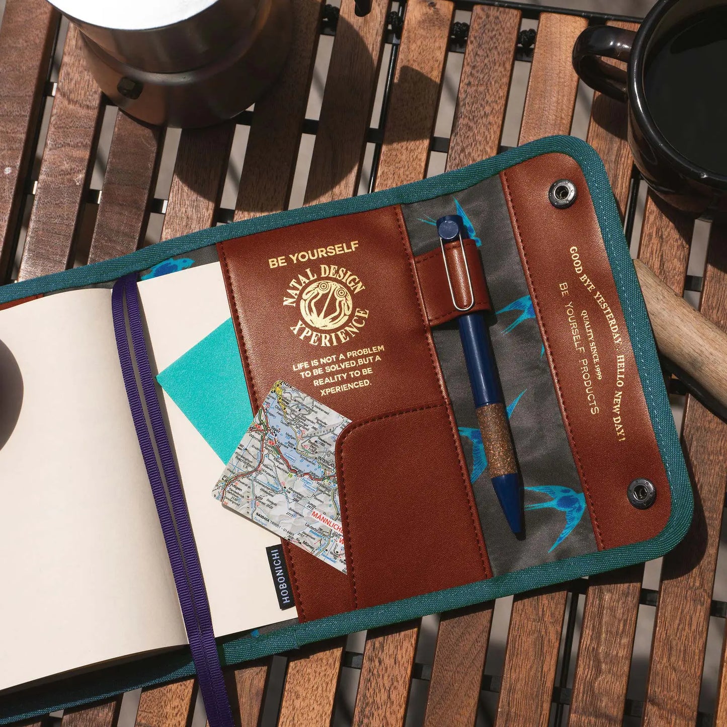 Natal Design: Hello New Day! (Camo) [Hobonichi Original (A6) Techo Cover] (Cover Only)