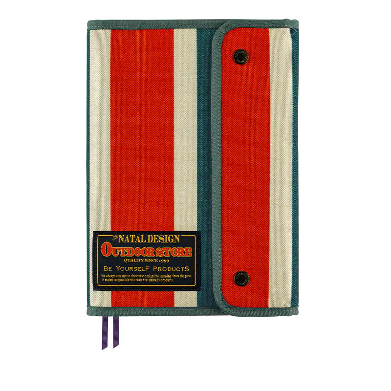Natal Design: Hello New Day! (Retro Stripe)  [Hobonichi Cousin (A5) Techo Cover] (Cover Only)