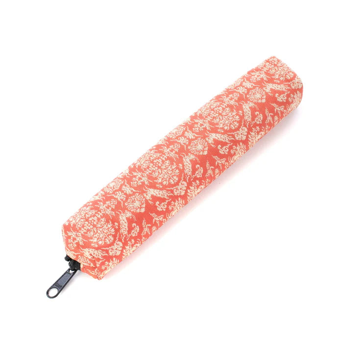 Nishijin-ori Pencil Case - Goats and Flowering Plants Design - ,  Made in Kyoto, Japan,  Japanese traditional craft pen case