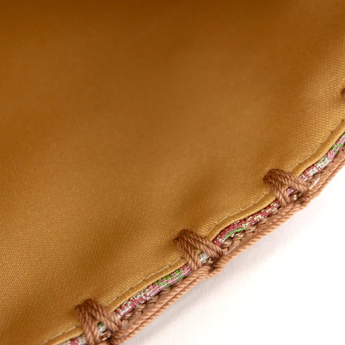 Nishijin-ori Small Drawstring Bag - The birth of Jesus Christ -,  Made in Kyoto, Japan,  Japanese traditional craft purse