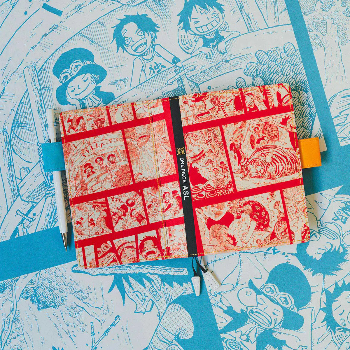 ONE PIECE magazine: Ace, Sabo, Luffy [Hobonichi Original (A6) Techo Cover] (Cover Only)