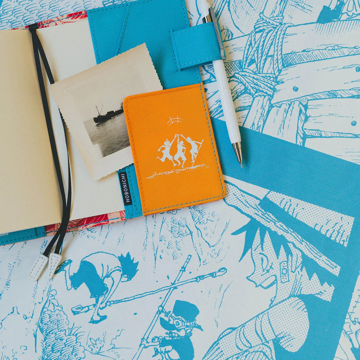 ONE PIECE magazine: Ace, Sabo, Luffy [Hobonichi Original (A6) Techo Cover] (Cover Only)