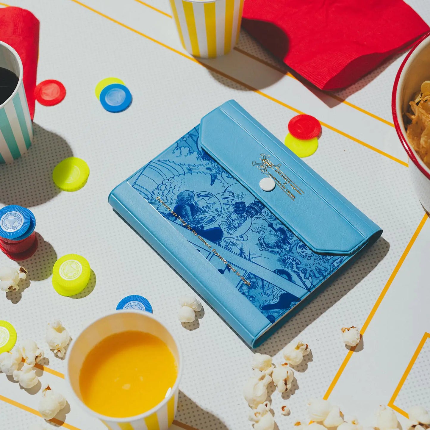 ONE PIECE magazine: Banquet (Blue) [Hobonichi Original (A6) Techo Cover] (Cover Only)