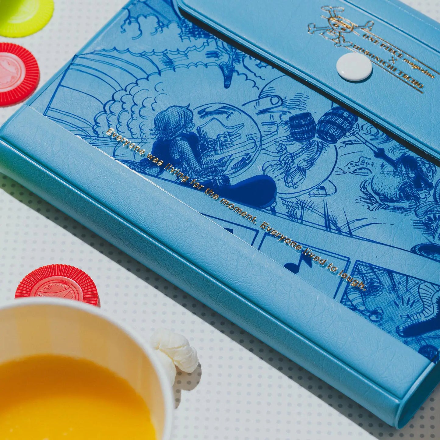ONE PIECE magazine: Banquet (Blue) [Hobonichi Original (A6) Techo Cover] (Cover Only)