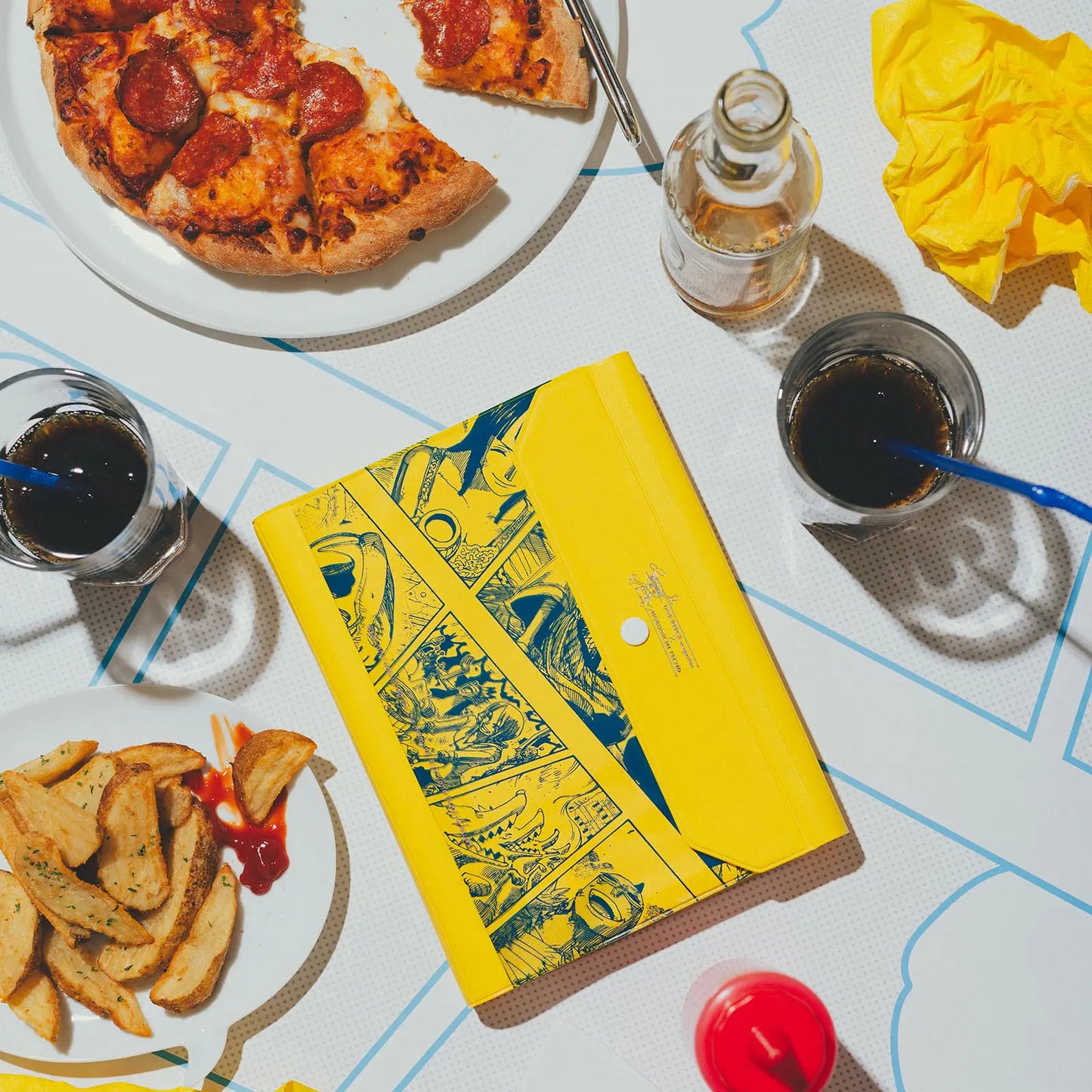 ONE PIECE magazine: Banquet (Yellow) [Hobonichi Cousin (A5) Techo Cover] (Cover Only)