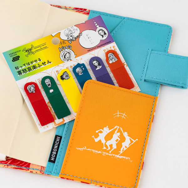 ONE PIECE magazine: Clear Sticky Note Set (Emotions), 2025 Hobonichi Accessories