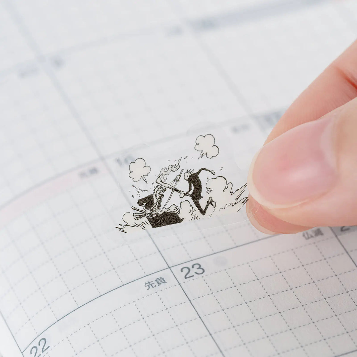 ONE PIECE magazine: One Piece Sticker Set (Daily / SUPER!!!), 2027 Hobonichi Accessories
