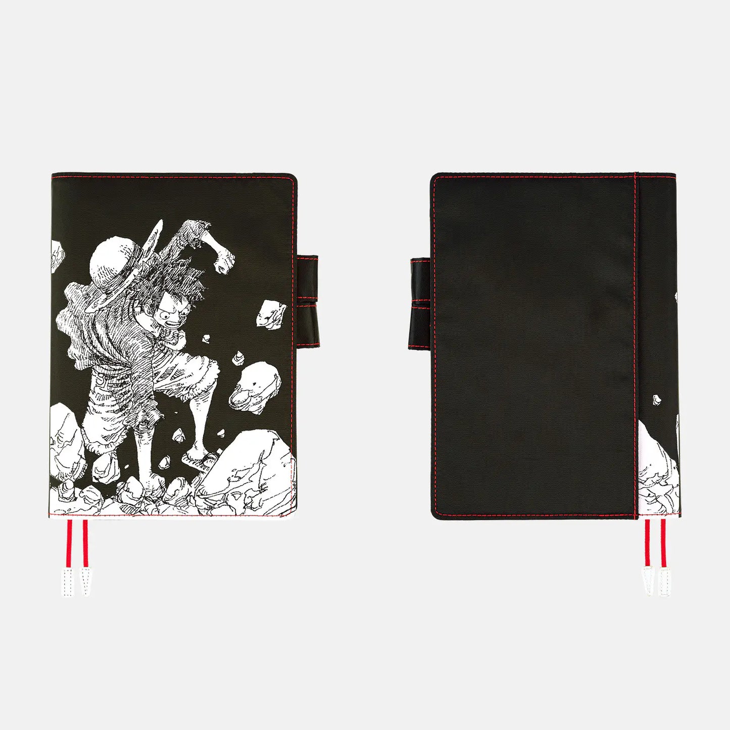 ONE PIECE magazine: Straw Hat Luffy (Black) [Hobonichi Cousin (A5) Techo Cover] (Cover Only)
